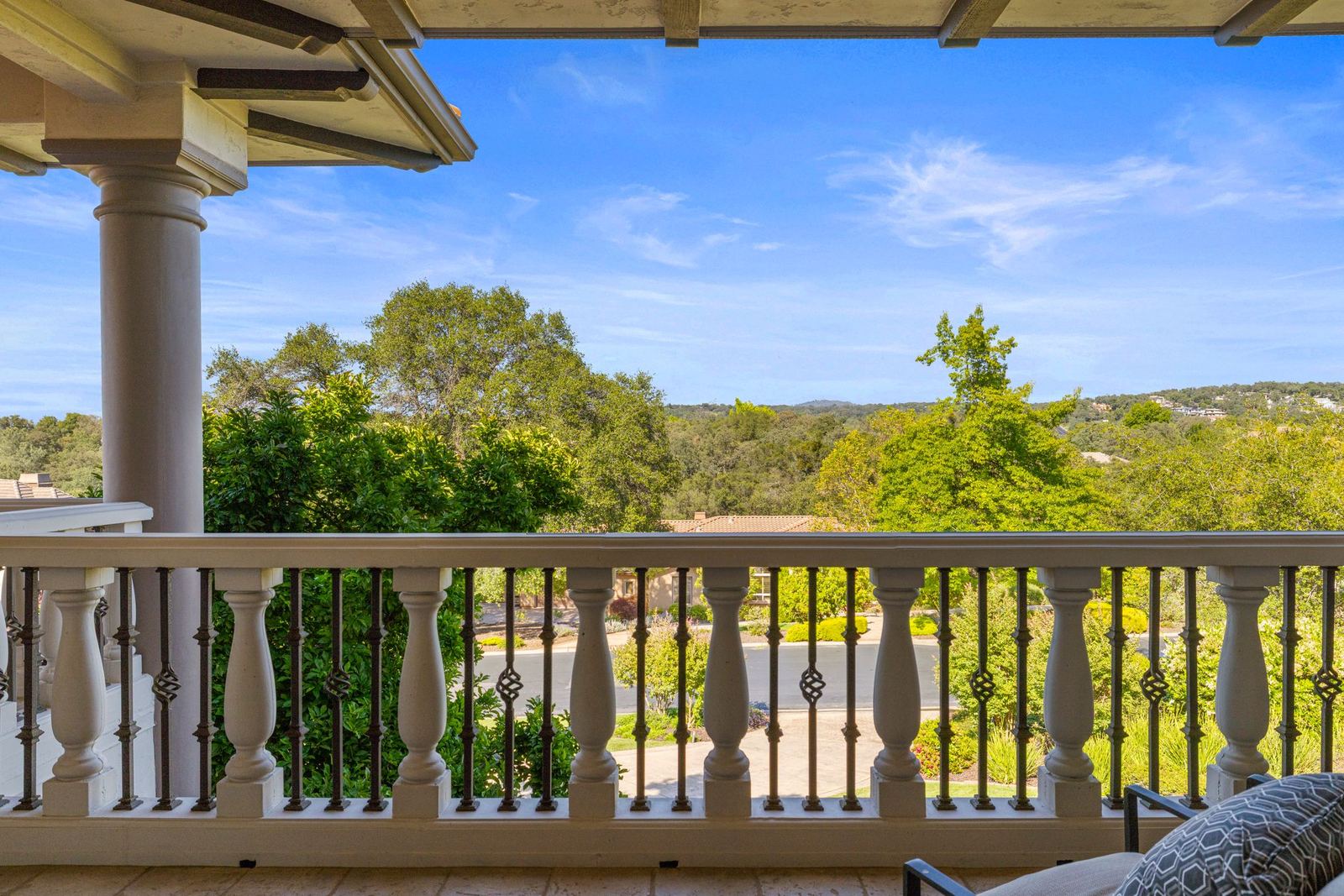 Front balcony view